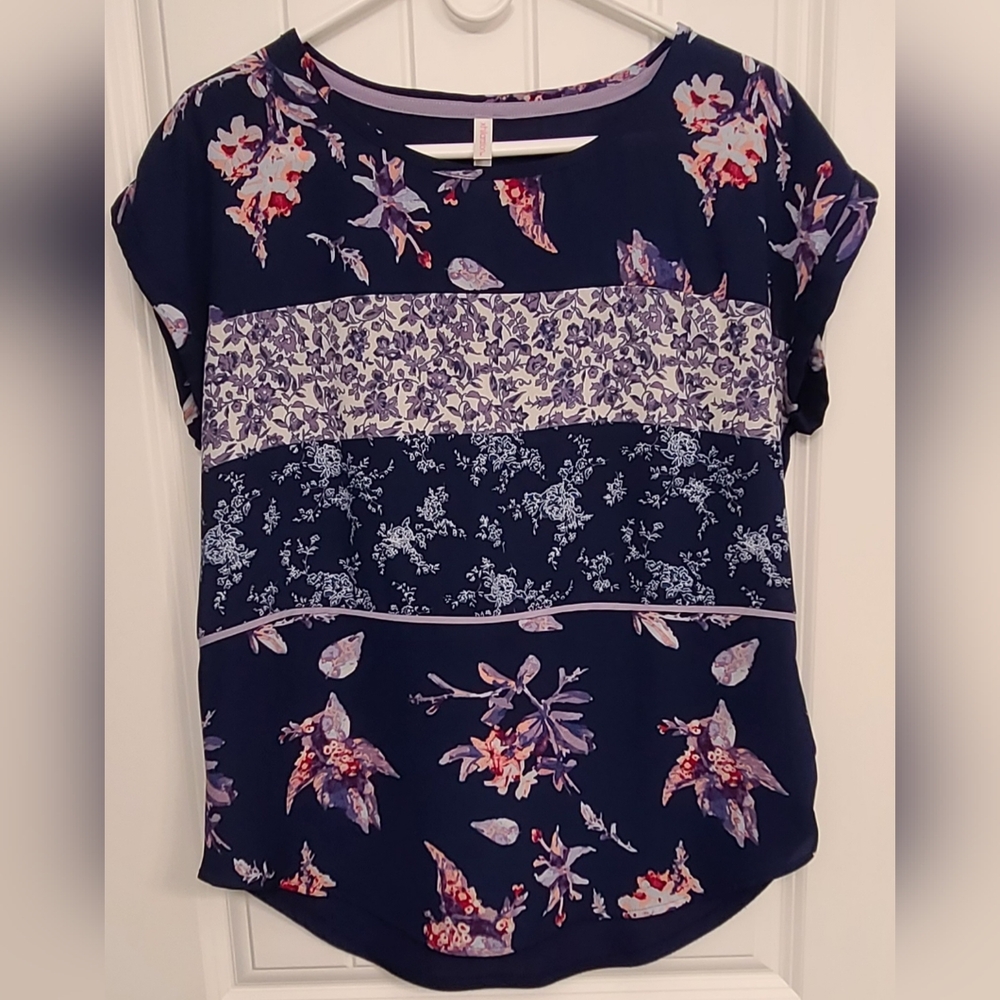 Women's Mixed Media Top
